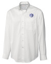 Saint Louis Billikens Cutter & Buck Epic Easy Care Fine Twill Mens Big and Tall Dress Shirt White Mannequin Thumbnail Image