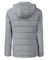 Cutter & Buck Evoke Hybrid Eco Softshell Recycled Full Zip Womens Hooded Jacket CNC_MANNB_HG 1 Thumbnail Image