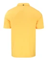 Mannequin Back View of a College Gold Heather Cutter & Buck Forge Eco Stretch Recycled Mens Polo Thumbnail Image