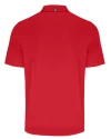 Mannequin Back View of a Cardinal Red Cutter & Buck Forge Eco Stretch Recycled Mens Polo Thumbnail Image