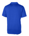 Kansas City Royals City Connect Cutter & Buck Forge Stretch Mens Polo Chelan Blue Mannequin Back Thumbnail Image