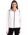 Cutter & Buck Cascade Eco Fleece Womens Vest SHNV PRO_HG 1 Thumbnail Image