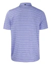 Cutter & Buck Forge Eco Heather Stripe Stretch Recycled Mens Big & Tall Polo TBH_MANNB_HG 1 Thumbnail Image
