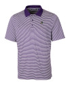 Arizona Diamondbacks Cooperstown Cutter & Buck Forge Tonal Stripe Stretch Mens Polo College Purple Mannequin Thumbnail Image