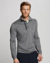 Cutter & Buck Stealth Heathered Quarter Zip Mens Pullover EG PRO_HG 1 Thumbnail Image