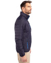 Los Angeles Angels Cooperstown Cutter & Buck Rainier PrimaLoft® Mens Eco Insulated Full Zip Puffer Jacket Dark Navy Side Thumbnail Image