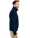Seattle Mariners Cooperstown Cutter & Buck Cascade Eco Fleece Mens Quarter Zip Jacket Navy Blue Side Thumbnail Image