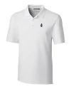 Chicago Cubs Cooperstown Cutter & Buck Forge Stretch Mens Big & Tall Polo White Mannequin Thumbnail Image