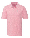 Alabama Crimson Tide Alumni Cutter & Buck Advantage Tri-Blend Space Dye Mens Polo Cardinal Red Mannequin Thumbnail Image