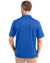 Atlanta Braves Cooperstown Cutter & Buck Forge Stretch Mens Polo Chelan Blue Back Thumbnail Image