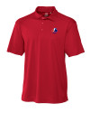 Montreal Expos Cooperstown Cutter & Buck Genre Textured Solid Mens Polo Red Mannequin Thumbnail Image