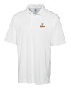Houston Astros Cooperstown Cutter & Buck Genre Textured Solid Mens Polo White Mannequin Thumbnail Image