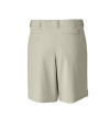 Front View of Castle Color; Big & Tall Bainbridge Flat Front Men's Golf Shorts Thumbnail Image
