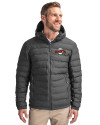 San Francisco Giants Cooperstown Cutter & Buck Mission Ridge Repreve® Eco Insulated Mens Puffer Jacket Elemental Grey Front Thumbnail Image