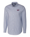 Minnesota Twins Cooperstown Cutter & Buck Stretch Oxford Mens Long Sleeve Dress Shirt Light Blue Mannequin Thumbnail Image