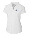 North Carolina Tar Heels Alumni Cutter & Buck Forge Stretch Womens Short Sleeve Polo White Mannequin Thumbnail Image