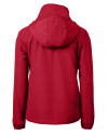 Louisville Cardinals College Vault Cutter & Buck Charter Eco Recycled Womens Full-Zip Jacket Cardinal Red Mannequin Back Thumbnail Image