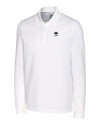 Penn State Nittany Lions Alumni Cutter & Buck Advantage Eco Tri-Blend Pique Mens Big and Tall Long Sleeve Polo White Mannequin Thumbnail Image