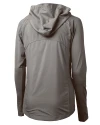 Penn State Nittany Lions Alumni Cutter & Buck Adapt Eco Knit Hybrid Recycled Womens Full Zip Jacket Elemental Grey Mannequin Back Thumbnail Image