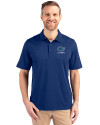 Florida Gators Alumni Cutter & Buck Forge Stretch Mens Polo Tour Blue Front Thumbnail Image