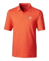 Oklahoma State Cowboys Alumni Cutter & Buck Forge Pencil Stripe Stretch Mens Polo College Orange Mannequin Thumbnail Image