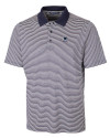 Penn State Nittany Lions Alumni Cutter & Buck Forge Tonal Stripe Stretch Mens Polo Liberty Navy Mannequin Thumbnail Image
