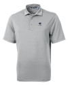 View image 7: Penn State Nittany Lions Alumni Cutter & Buck Virtue Recycled Featherlight Pique Mens Polo Polished Medium Gray Mannequin