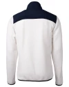 Penn State Nittany Lions Alumni Cutter & Buck Cascade Eco Sherpa Mens Big & Tall Fleece Jacket Shell/Navy Blue Mannequin Back Thumbnail Image