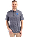 Kentucky Wildcats Alumni Cutter & Buck Pike Constellation Print Stretch Mens Polo Black Front Thumbnail Image