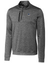 Penn State Nittany Lions Alumni Cutter & Buck Stealth Heathered Quarter Zip Mens Pullover Elemental Grey Mannequin Thumbnail Image