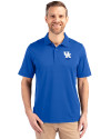 Kentucky Wildcats Alumni Cutter & Buck Forge Stretch Mens Polo Chelan Blue Front Thumbnail Image