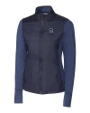 Penn State Nittany Lions Alumni Cutter & Buck Stealth Hybrid Quilted Womens Full Zip Windbreaker Jacket Liberty Navy Mannequin Thumbnail Image