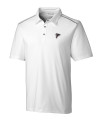 Atlanta Falcons Cutter & Buck Mens Fusion Polo White Mannequin Thumbnail Image