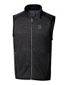 Penn State Nittany Lions Alumni Cutter & Buck Mainsail Sweater-Knit Mens Full Zip Vest Charcoal Heather Mannequin Thumbnail Image