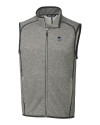 Penn State Nittany Lions Alumni Cutter & Buck Mainsail Sweater-Knit Mens Full Zip Vest Polished Heather Mannequin Thumbnail Image