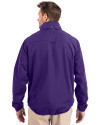 LSU Tigers College Vault Cutter & Buck Charter Eco Recycled Mens Full-Zip Jacket College Purple Back Thumbnail Image