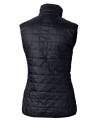 Penn State Nittany Lions Alumni Cutter & Buck Rainier PrimaLoft® Womens Eco Insulated Full Zip Puffer Vest Dark Navy Mannequin Back Thumbnail Image