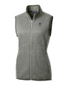 Penn State Nittany Lions Alumni Cutter & Buck Mainsail Sweater Knit Womens Full Zip Vest Polished Heather Mannequin Thumbnail Image