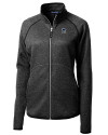 Penn State Nittany Lions Alumni Cutter & Buck Mainsail Sweater-Knit Womens Full Zip Jacket Charcoal Heather Mannequin Thumbnail Image
