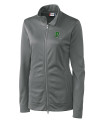 Dayton Dragons Clique Helsa Performance Womens Full Zip Knit Jacket Titan Mannequin Thumbnail Image