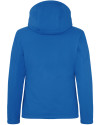 Frisco RoughRiders Clique Equinox Insulated Womens Softshell Jacket Royal Blue Mannequin Back Thumbnail Image