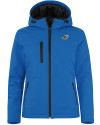 Akron RubberDucks Clique Equinox Insulated Womens Softshell Jacket Royal Blue Mannequin Thumbnail Image