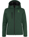 Dayton Dragons Clique Equinox Insulated Womens Softshell Jacket Bottle Green Mannequin Thumbnail Image