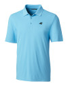 Carolina Panthers Cutter & Buck Forge Stretch Mens Polo Lakeshore Mannequin Thumbnail Image