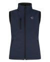 Binghamton Rumble Ponies Clique Equinox Insulated Womens Softshell Vest Dark Navy Mannequin Thumbnail Image