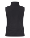Dayton Dragons Clique Equinox Insulated Womens Softshell Vest Black Mannequin Back Thumbnail Image