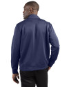 Hillsboro Hops Clique Lift Eco Performance Half Zip Unisex Pullover Navy Back Thumbnail Image