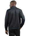 Charlotte Knights Clique Lift Eco Performance Half Zip Unisex Pullover Black Back Thumbnail Image