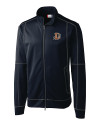 Durham Bulls Clique Helsa Performance Mens Full Zip Knit Jacket Dark Navy Mannequin Thumbnail Image