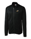 Akron RubberDucks Clique Helsa Performance Mens Full Zip Knit Jacket Black Mannequin Thumbnail Image